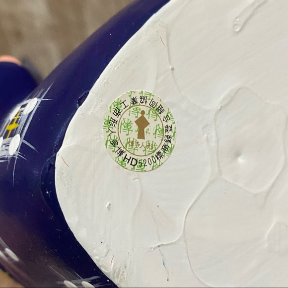 Hakata Geisha Doll Kneeling with Origami Figurine - Picture 12 of 13